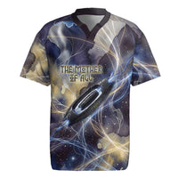 Neith Egyptian Rugby Jersey Goddess Mother of All Cosmic Threads