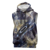 Neith Egyptian Sleeveless Hoodie Goddess Mother of All Cosmic Threads