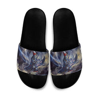 Neith Egyptian Slide Sandals Goddess Mother of All Cosmic Threads