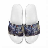 Neith Egyptian Slide Sandals Goddess Mother of All Cosmic Threads