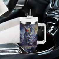 Neith Egyptian Tumbler With Handle Goddess Mother of All Cosmic Threads