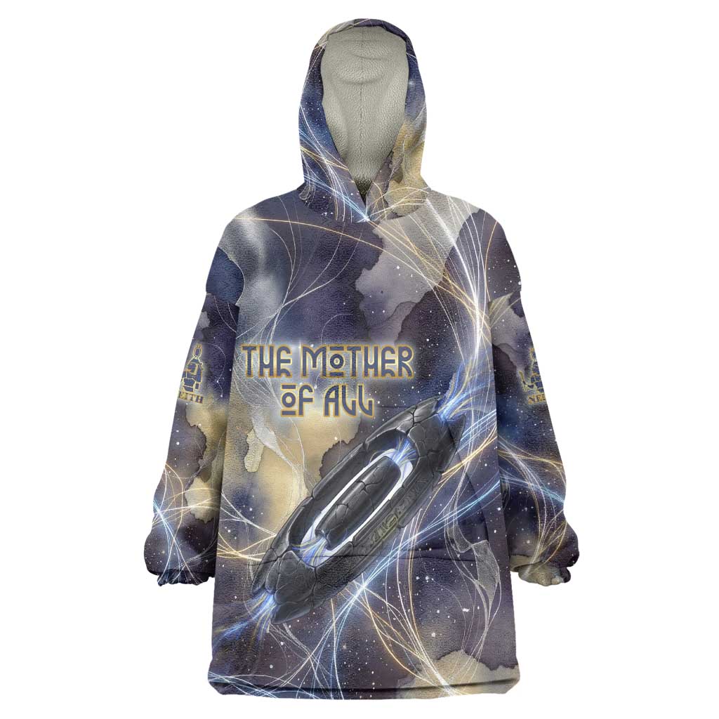 Neith Egyptian Wearable Blanket Hoodie Goddess Mother of All Cosmic Threads