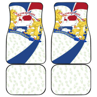 Netherlands Heritage Car Mats with Tulips Windmill and Coat of Arms