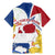 Netherlands Heritage Family Matching Mermaid Dress and Hawaiian Shirt with Tulips Windmill and Coat of Arms