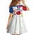 Netherlands Heritage Family Matching Off The Shoulder Long Sleeve Dress and Hawaiian Shirt with Tulips Windmill and Coat of Arms