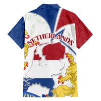 Netherlands Heritage Family Matching Short Sleeve Bodycon Dress and Hawaiian Shirt with Tulips Windmill and Coat of Arms