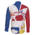 Netherlands Heritage Family Matching Short Sleeve Bodycon Dress and Hawaiian Shirt with Tulips Windmill and Coat of Arms