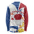 Netherlands Heritage Long Sleeve Shirt with Tulips Windmill and Coat of Arms