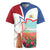 Netherlands Heritage Rugby Jersey with Tulips Windmill and Coat of Arms