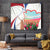 Netherlands Heritage Tapestry with Tulips Windmill and Coat of Arms