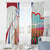 Netherlands Heritage Window Curtain with Tulips Windmill and Coat of Arms
