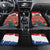 Netherlands Farm Landscape Car Mats with Tractor and Tulips