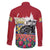 Netherlands Farm Landscape Family Matching Mermaid Dress and Hawaiian Shirt with Tractor and Tulips