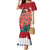 Netherlands Farm Landscape Mermaid Dress with Tractor and Tulips
