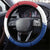 Netherlands Farm Landscape Steering Wheel Cover with Tractor and Tulips
