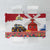 Netherlands Farm Landscape Tablecloth with Tractor and Tulips