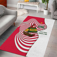 Lome Togo Area Rug with Sailboat and Sunset – Where the Sun Kisses the Sea
