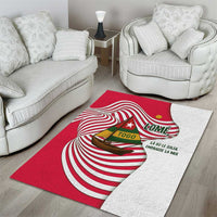 Lome Togo Area Rug with Sailboat and Sunset – Where the Sun Kisses the Sea