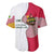 Lome Togo Baseball Jersey with Sailboat and Sunset – Where the Sun Kisses the Sea
