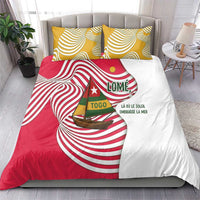 Lome Togo Bedding Set with Sailboat and Sunset – Where the Sun Kisses the Sea