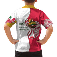 Lome Togo Family Matching Puletasi and Hawaiian Shirt with Sailboat and Sunset – Where the Sun Kisses the Sea