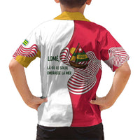 Lome Togo Hawaiian Shirt with Sailboat and Sunset – Where the Sun Kisses the Sea