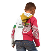 Lome Togo Kid Hoodie with Sailboat and Sunset – Where the Sun Kisses the Sea