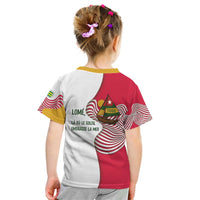 Lome Togo Kid T Shirt with Sailboat and Sunset – Where the Sun Kisses the Sea