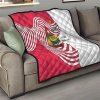 Lome Togo Quilt with Sailboat and Sunset – Where the Sun Kisses the Sea