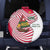 Lome Togo Spare Tire Cover with Sailboat and Sunset – Where the Sun Kisses the Sea
