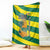Lome Togo Sunset Blanket with Palm Trees and Ocean Embrace Design