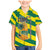 Lome Togo Sunset Family Matching Mermaid Dress and Hawaiian Shirt with Palm Trees and Ocean Embrace Design