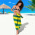 Lome Togo Sunset Sarong with Palm Trees and Ocean Embrace Design