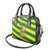 Lome Togo Sunset Shoulder Handbag with Palm Trees and Ocean Embrace Design