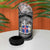 Icelandic Coat of Arms 4 in 1 Can Cooler Tumbler Viking Knotwork and National Flag Design