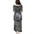 Icelandic Coat of Arms Family Matching Puletasi and Hawaiian Shirt Viking Knotwork and National Flag Design