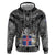 Icelandic Coat of Arms Hoodie Viking Knotwork and National Flag Design