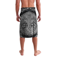 Icelandic Coat of Arms Lavalava Viking Knotwork and National Flag Design