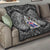 Icelandic Coat of Arms Quilt Viking Knotwork and National Flag Design