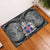 Icelandic Coat of Arms Rubber Doormat Viking Knotwork and National Flag Design