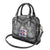 Icelandic Coat of Arms Shoulder Handbag Viking Knotwork and National Flag Design