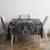 Icelandic Coat of Arms Tablecloth Viking Knotwork and National Flag Design