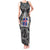 Icelandic Coat of Arms Tank Maxi Dress Viking Knotwork and National Flag Design