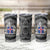 Icelandic Coat of Arms Tumbler Cup Viking Knotwork and National Flag Design