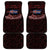 Iceland Vikings Car Mats Norse Runes with Raven and Longship Design Featuring National Flag