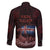 Iceland Vikings Family Matching Long Sleeve Bodycon Dress and Hawaiian Shirt Norse Runes with Raven and Longship Design Featuring National Flag