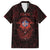 Iceland Vikings Family Matching Puletasi and Hawaiian Shirt Norse Runes with Raven and Longship Design Featuring National Flag