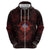 Iceland Vikings Hoodie Norse Runes with Raven and Longship Design Featuring National Flag
