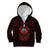 Iceland Vikings Kid Hoodie Norse Runes with Raven and Longship Design Featuring National Flag