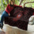 Iceland Vikings Quilt Norse Runes with Raven and Longship Design Featuring National Flag